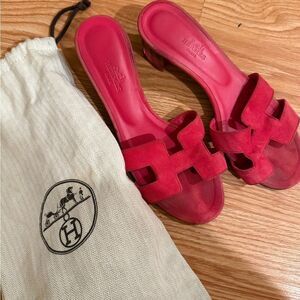 authentic hermes oasis sandal